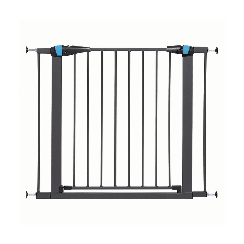 Mid West Graphite Glow in the Dark Steel Pet Gate 29 Inch