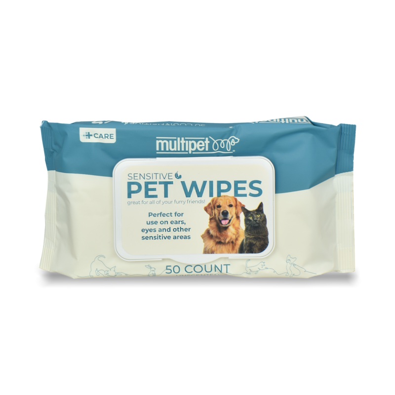 Sensitive Area Pet Wipes – 50 Count