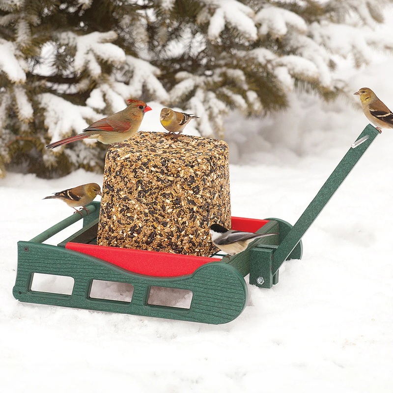 Duncraft Sleigh Seed Block Feeder