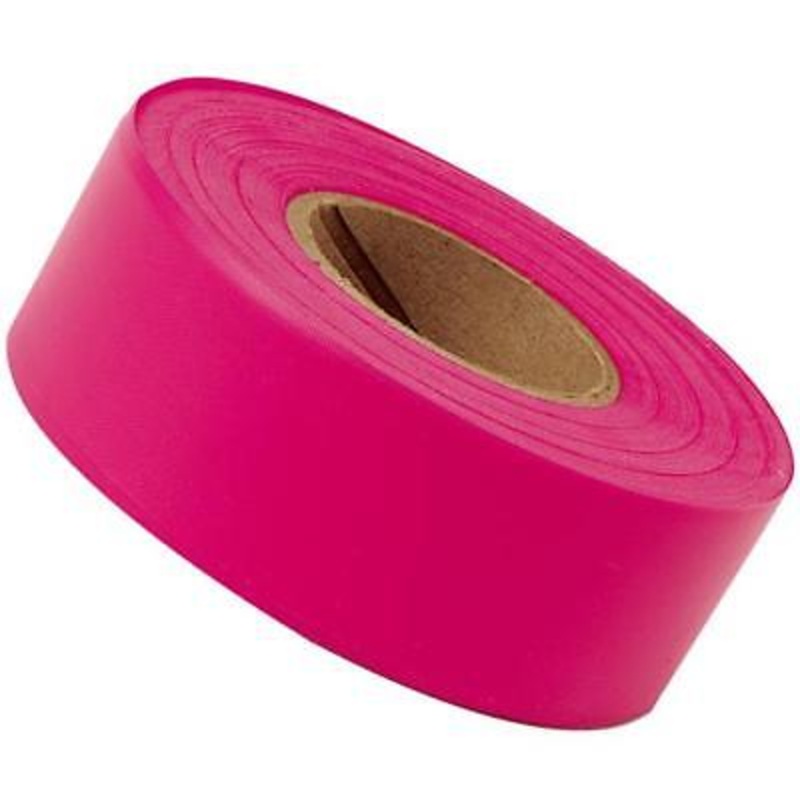 Irwin Flagging Tapes 1-3/16 in W X 150 ft L X 2 mil T 1-3/16 in W X 150 ft L X 2 mil T Orange