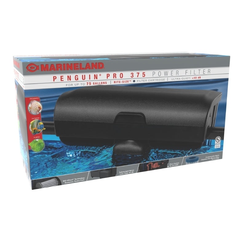 Marineland Penguin Pro 375 Power Filter for up to 75 Gallons