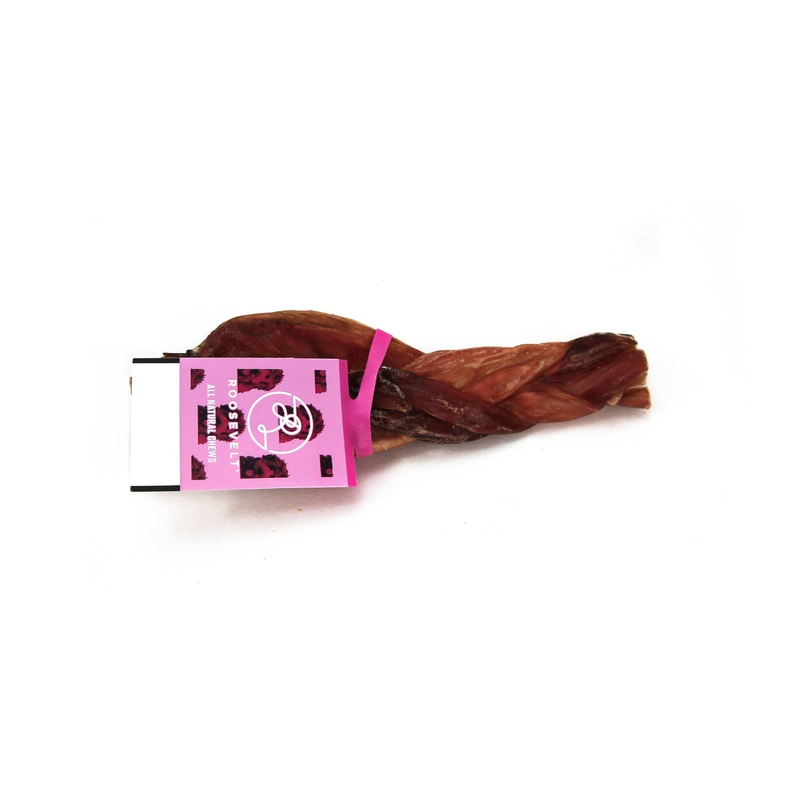 Roosevelt Braided Bully Stick 6 in