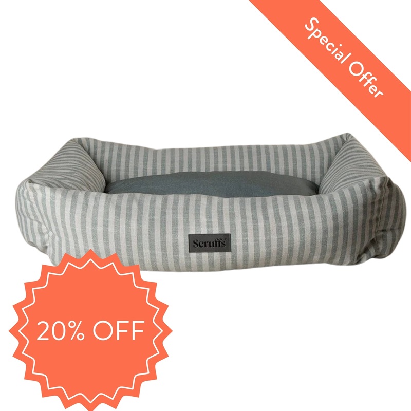 (RTC)Scruffs Coastal Box Bed Blue Medium