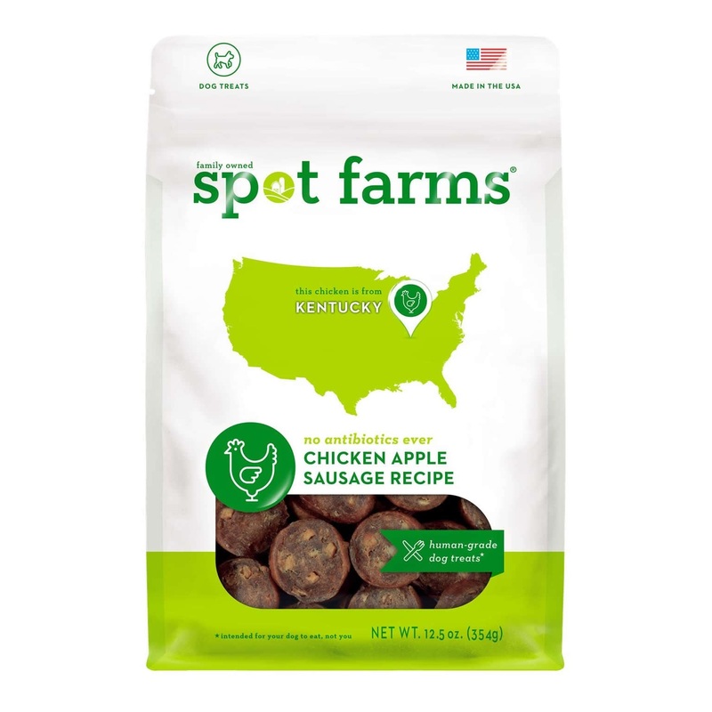 Spot Farms Chicken Apple Sausage Dog Treats 12.5-oz