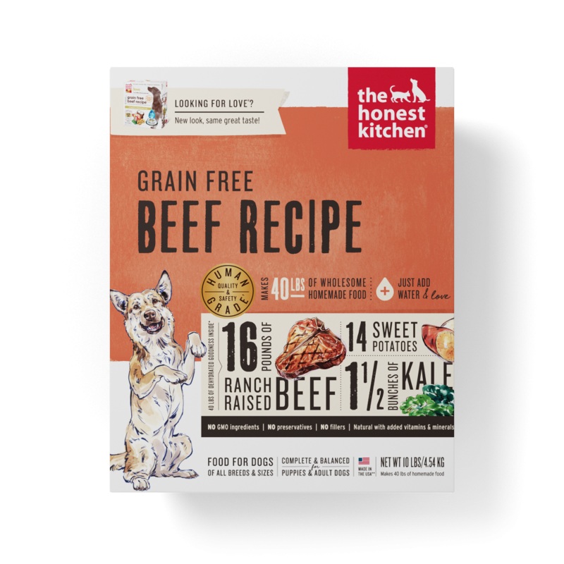 The Honest Kitchen LOVE Grain Free Beef All Life Stages Dog Food