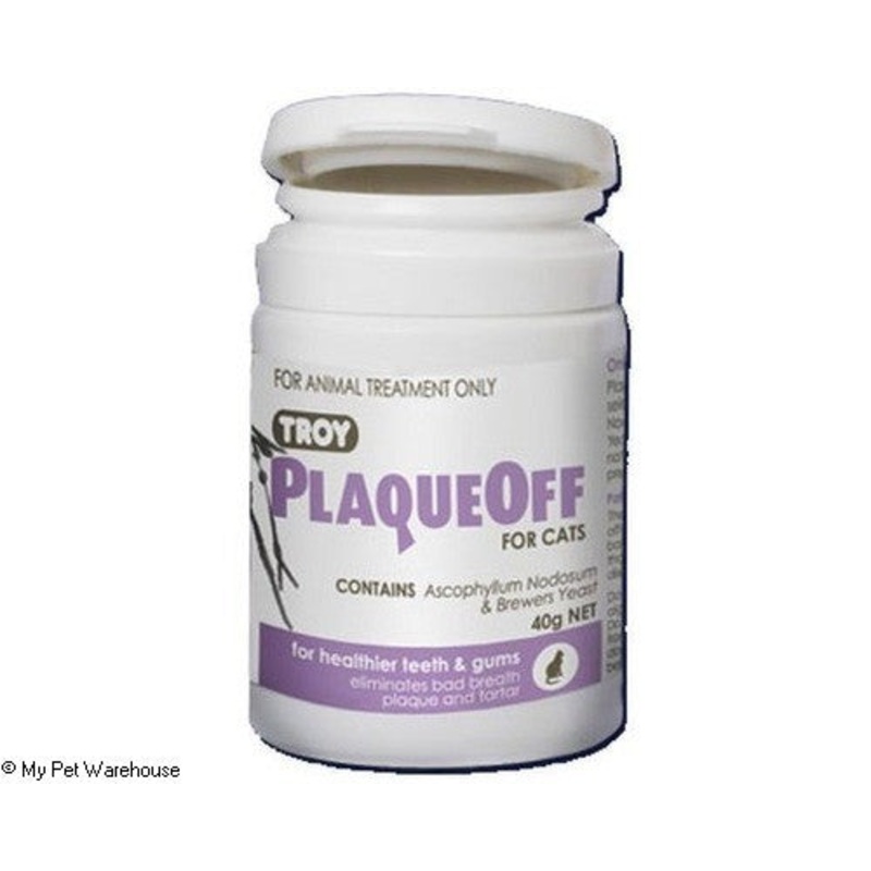 TROY PLAQUE OFF FOR CATS 40G