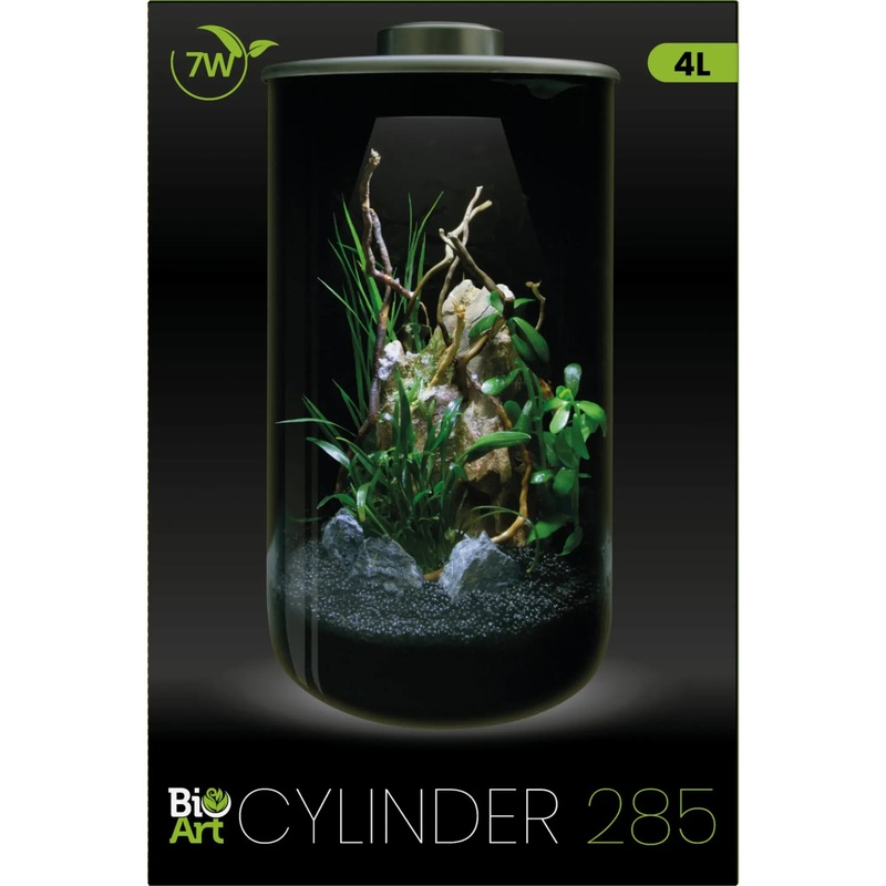 BioArt Cylinder 285 Terrarium – Black