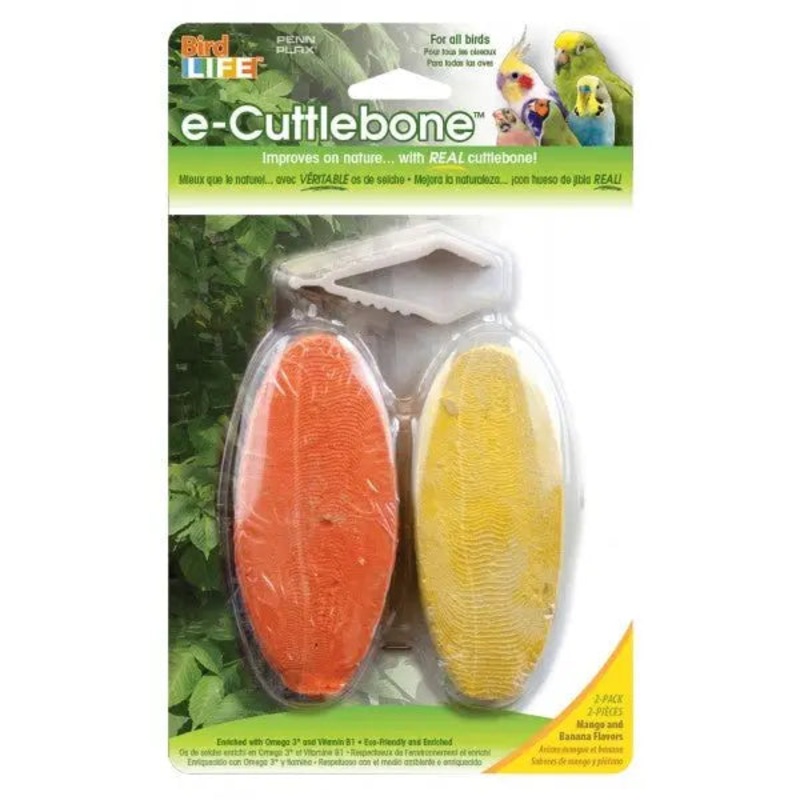 Bird Life Cuttlebone Mango & Banana Flavoured 2 Pack