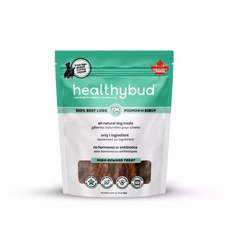 Healthybud Beef Lung Wafers 2.1oz