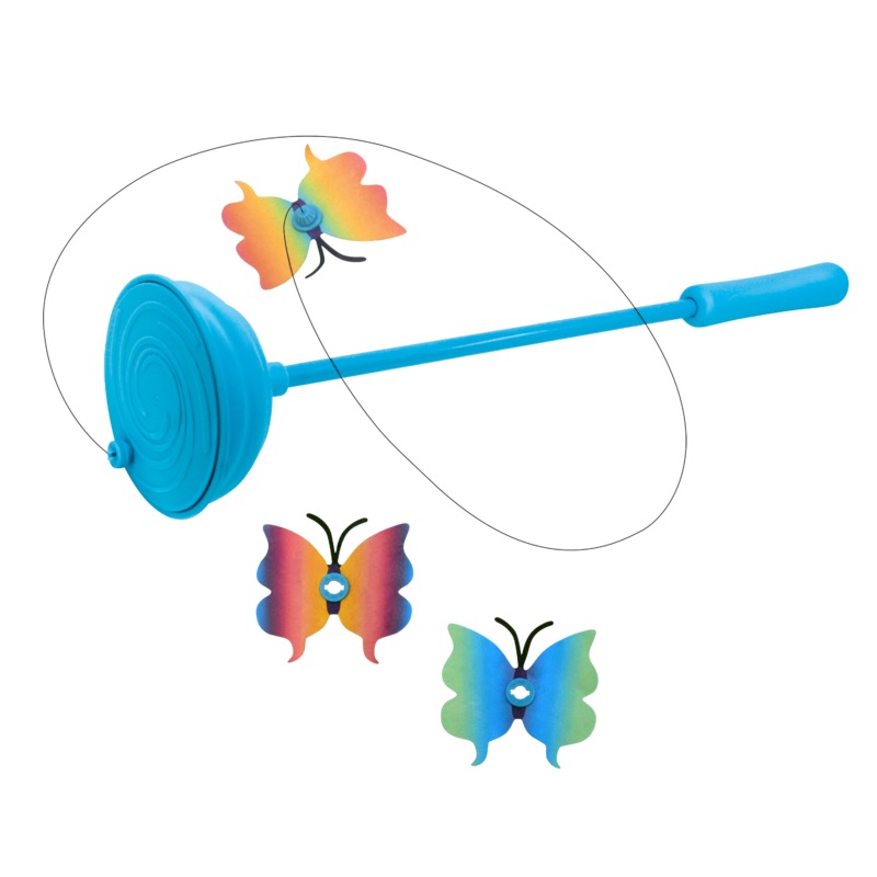 KONG Teaser Butterfly Assorted Cat Toy Assorted