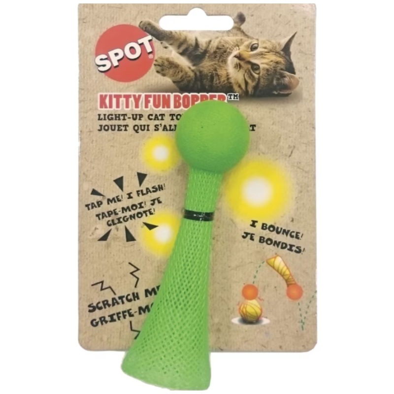 SPOT Kitty Fun Boppers Light Up Cat Toy