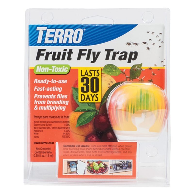 TERRO Fruit Fly Trap 2 Traps