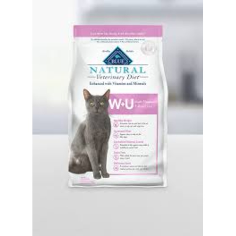 Blue Buffalo BLUE Natural Veterinary Diet W+U Weight Management + Urinary Care Dry Cat Food 16-lb