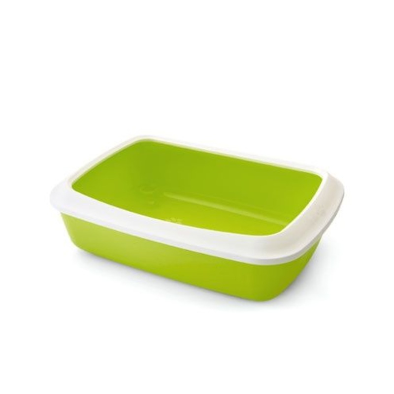 Savic Iriz Cat Litter Tray with Rim – GREY 50CM