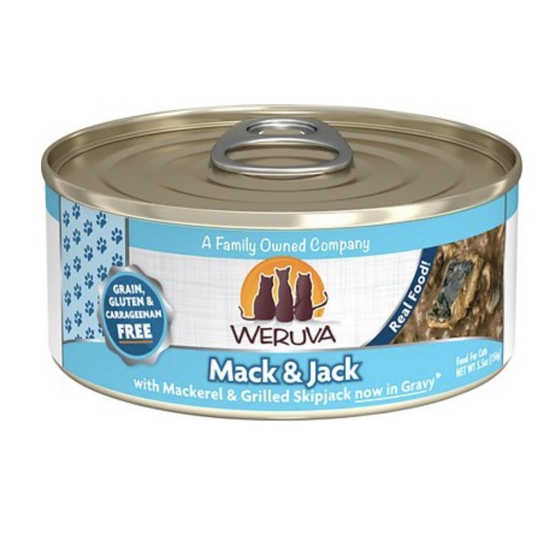 Weruva Mack & Jack Wet Cat Food 3 oz