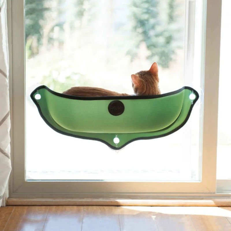 K&H Beds – Ez Window Bed Kitty Sill Green