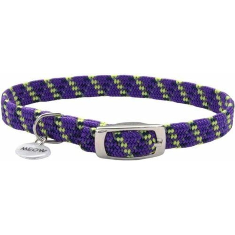 Coastal Pet Products Elasta Cat Collar Purple 7-10 in