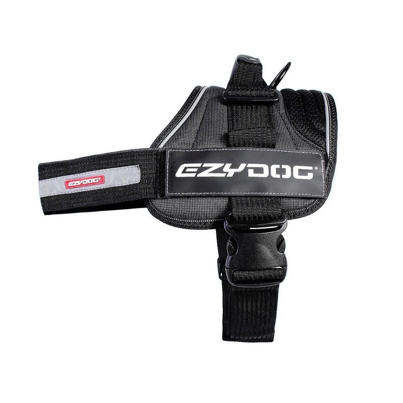 EzyDog Convert Harness Charcoal Small