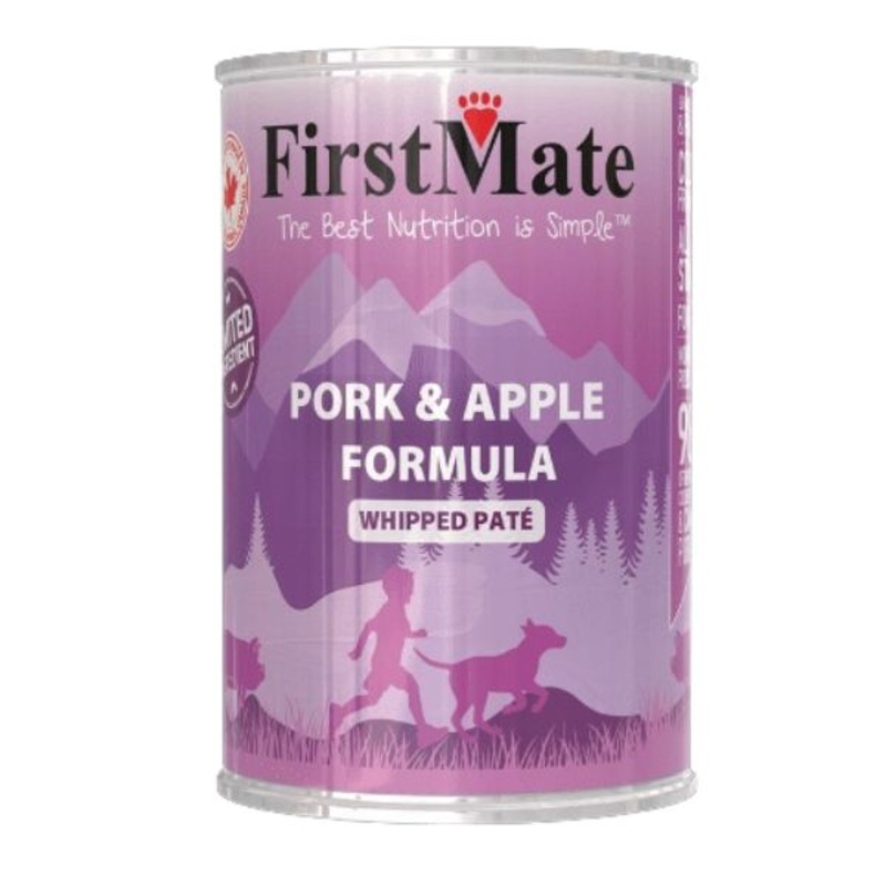 FirstMate Pork and Apple Wet Dog Food 12.2oz