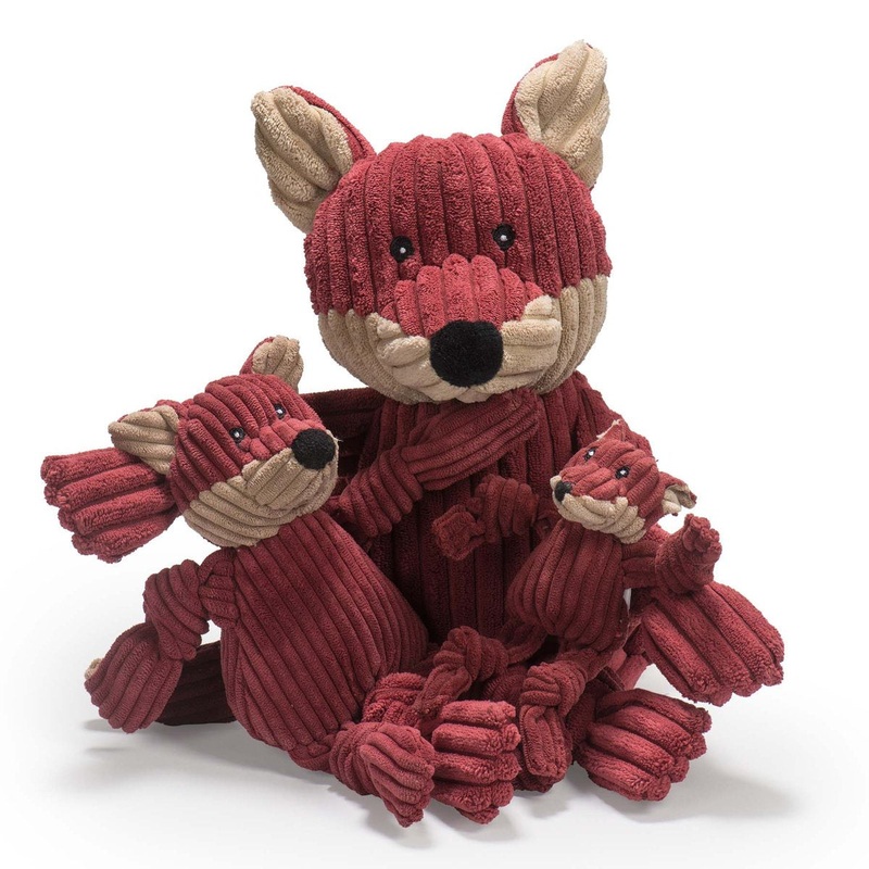 HuggleHounds Knotties Fox Small