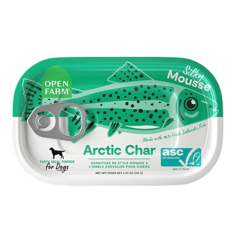 Open Farm Dog Food Topper – Arctic Char – 4.59oz Can