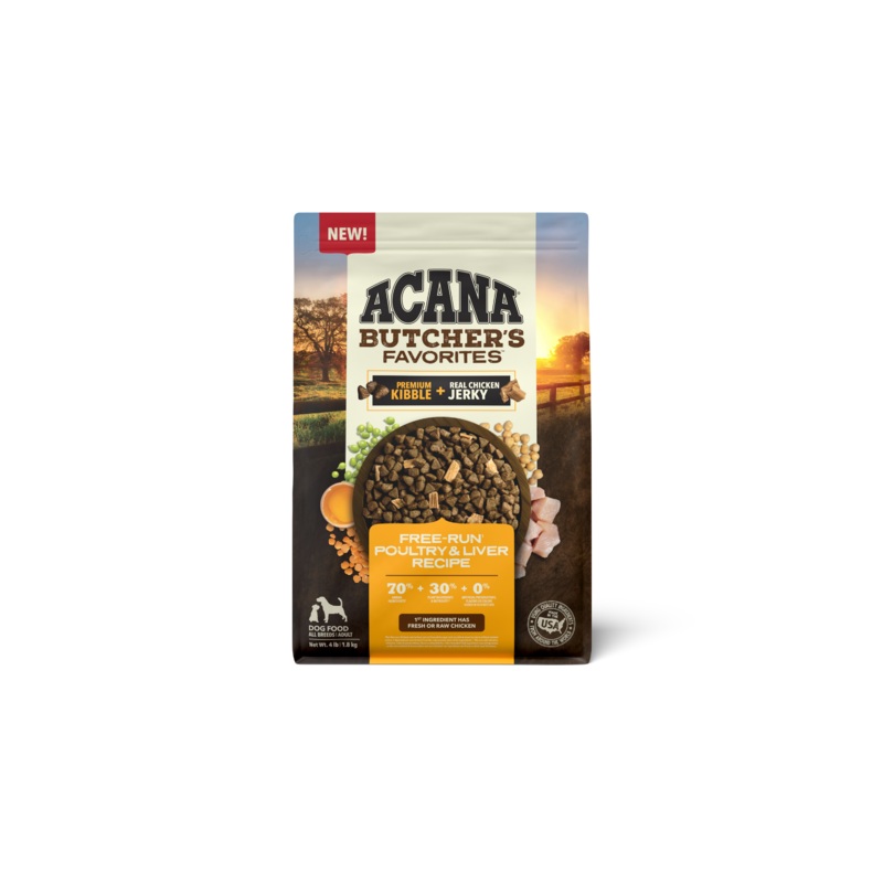 ACANA Butcher’s Favorites Free-Run Poultry 4lb 4 LB