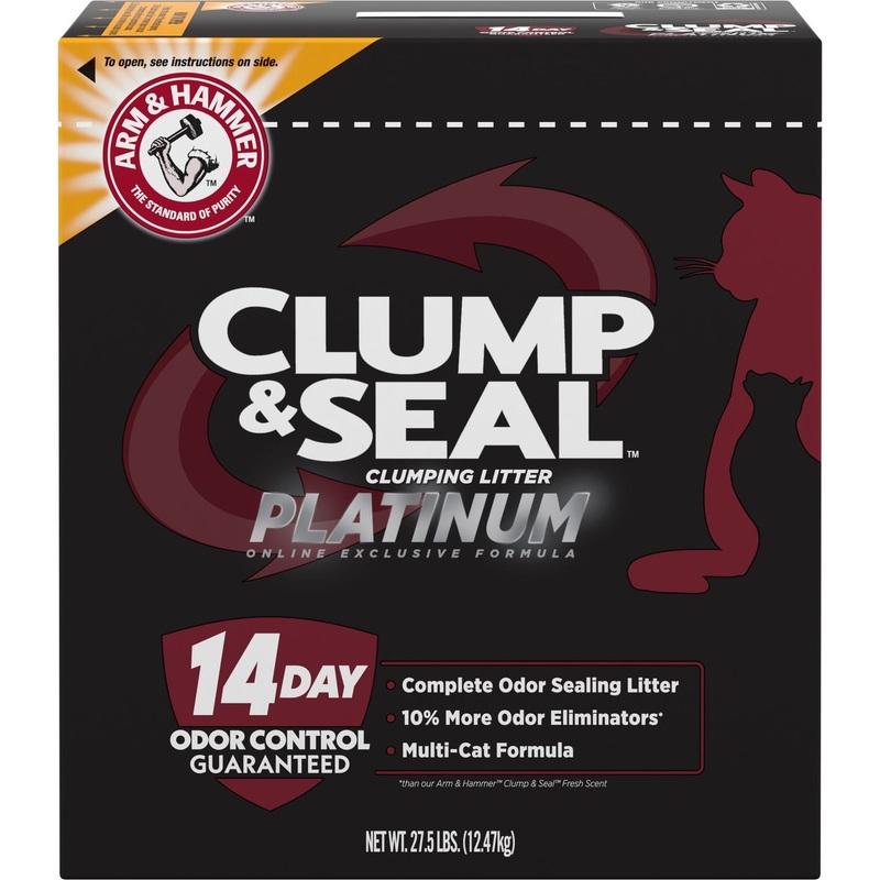 Arm & Hammer Litter Platinum Clump & Seal Cat Litter 27.5 lb