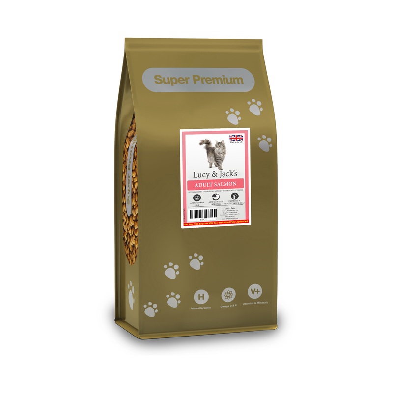 Lucy & Jack’s Cat Salmon 300g