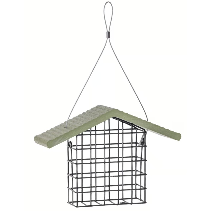 SINGLE SUET FEEDER – FERN GREEN