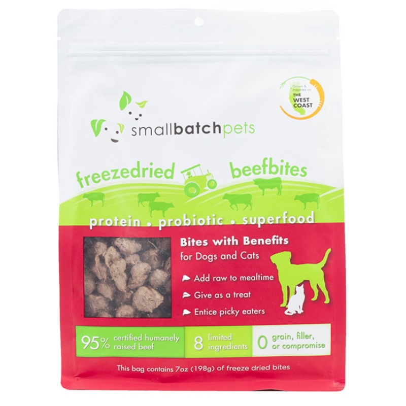 Smallbatch Freeze Dried Beefbites