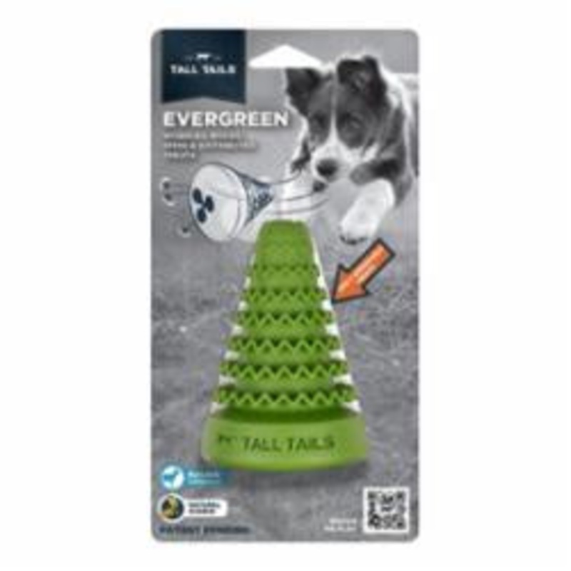 Tall Tails Natural Rubber Evergreen Tree 5″