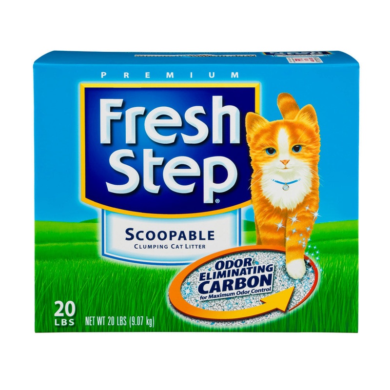 Fresh Step Odor Shield Scented Cat Litter with the Power of Febreze 20 Lbs