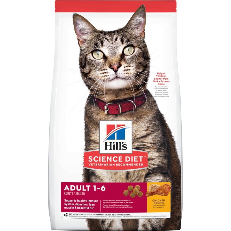 Hill’s Science Diet Adult Chicken Recipe Cat Food 16-lb