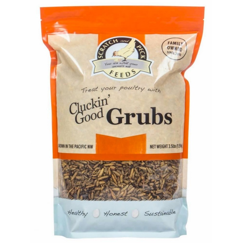 Scratch and Peck Cluckin Good Grubs 3.5 lb.