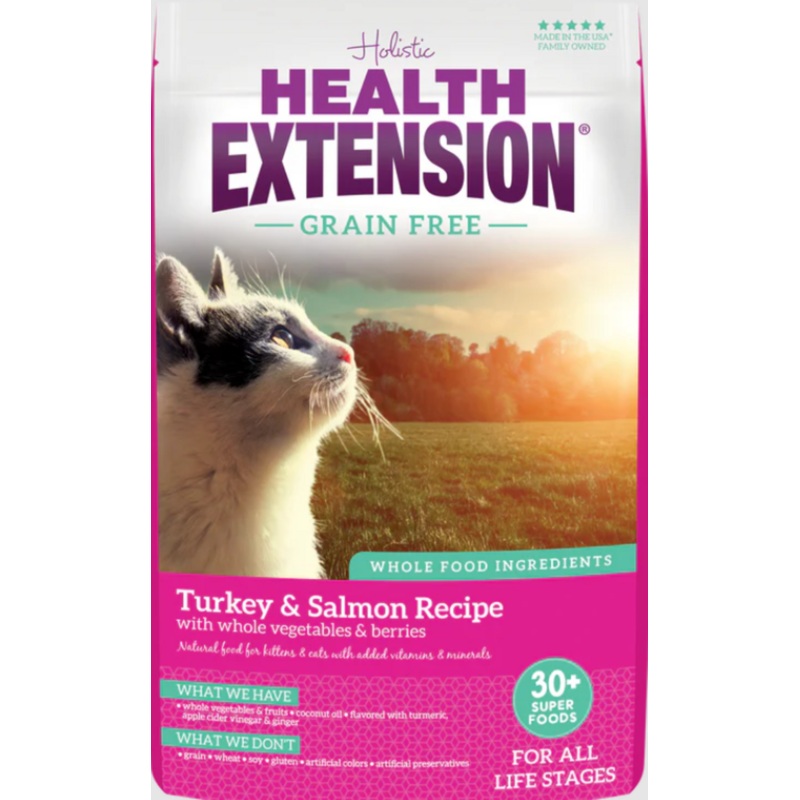Health Extension Grain Free Salmon and Turkey Dry Cat Food