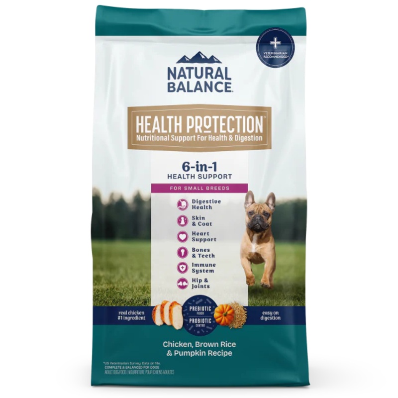 Natural Balance Chicken, Brown Rice & Pumpkin Small Breed Recipe Dry Dog Food