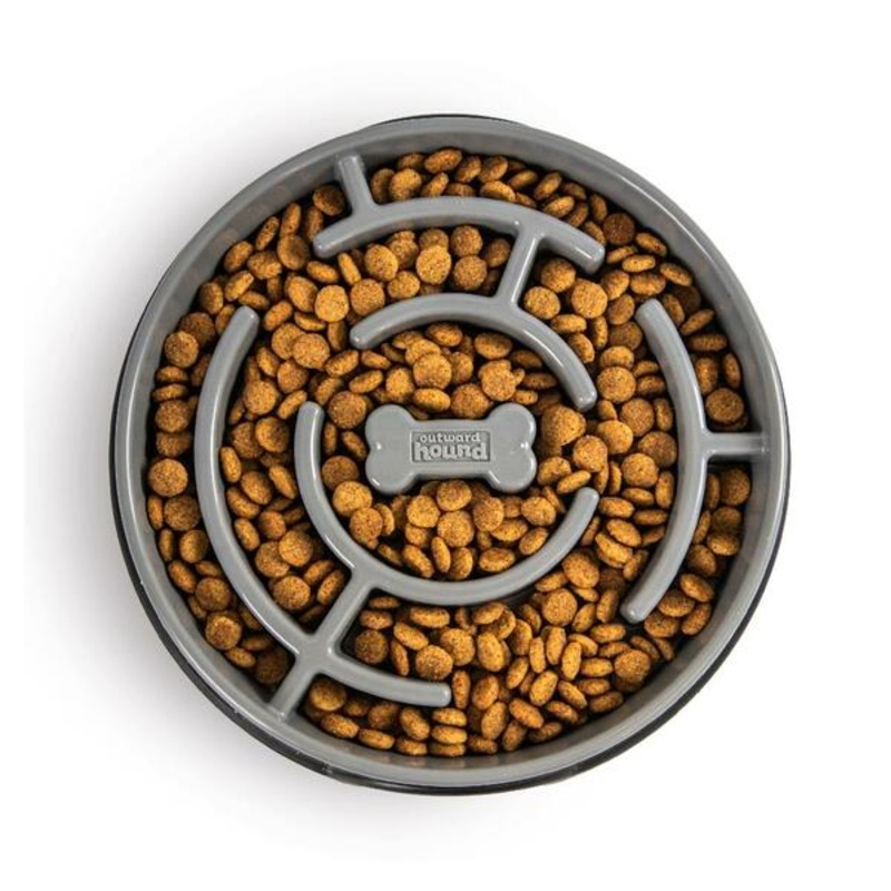 Outward Hound Fun Feeder Slo Bowl Slow Feeder Bowl