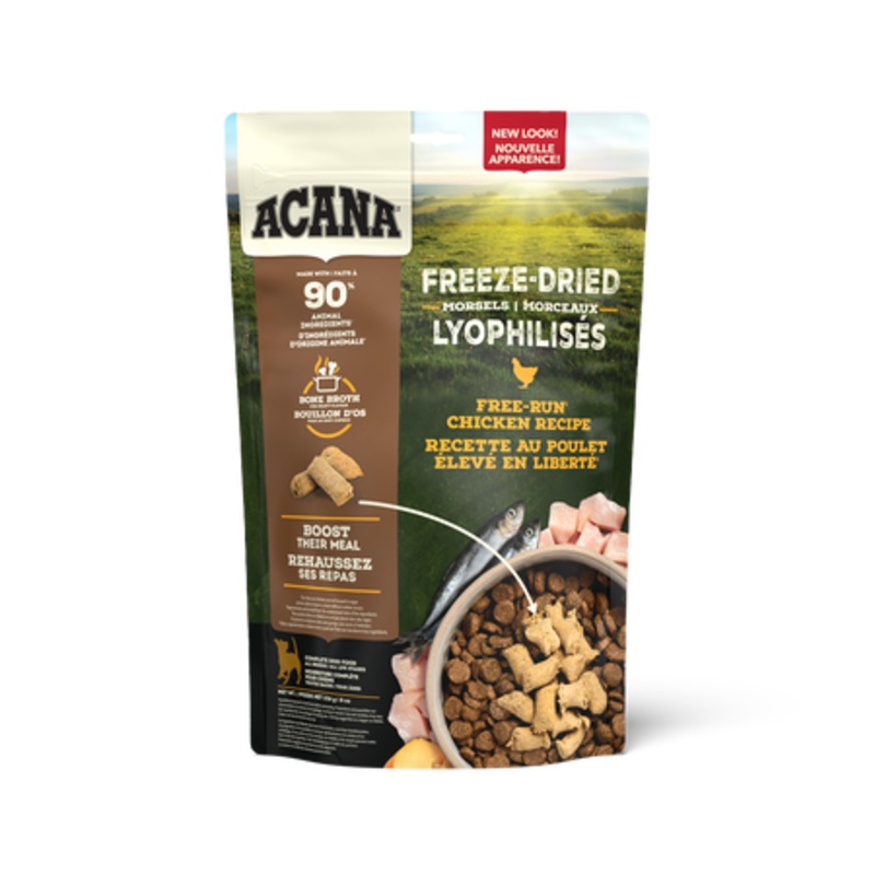 Acana Free-Run Chicken Morsels 227g Freeze Dried Dog Food