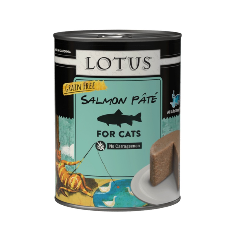 Lotus Salmon Pate Grain Free for Cats 2.75 oz