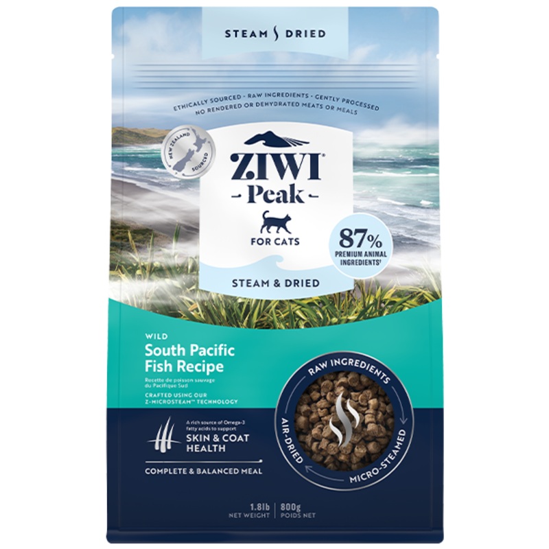 ZIWI Peak Cat Steam-Dried South Pacific Fish 1.8lb