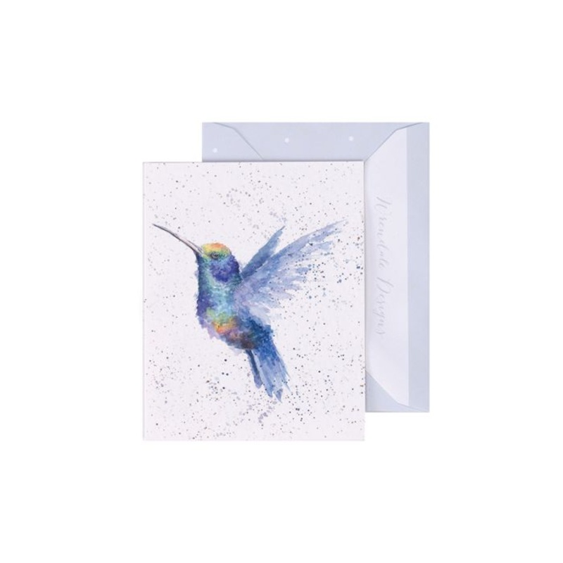 ‘RAINBOW’ HUMMINGBIRD ENCLOSURE CARD