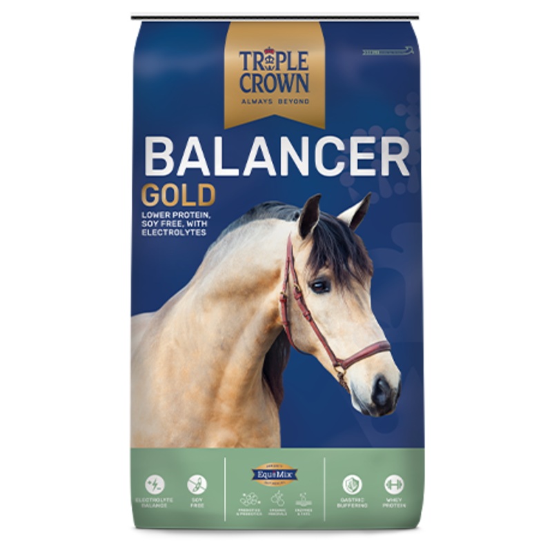TRIPLE CROWN BALANCER GOLD 50 lbs