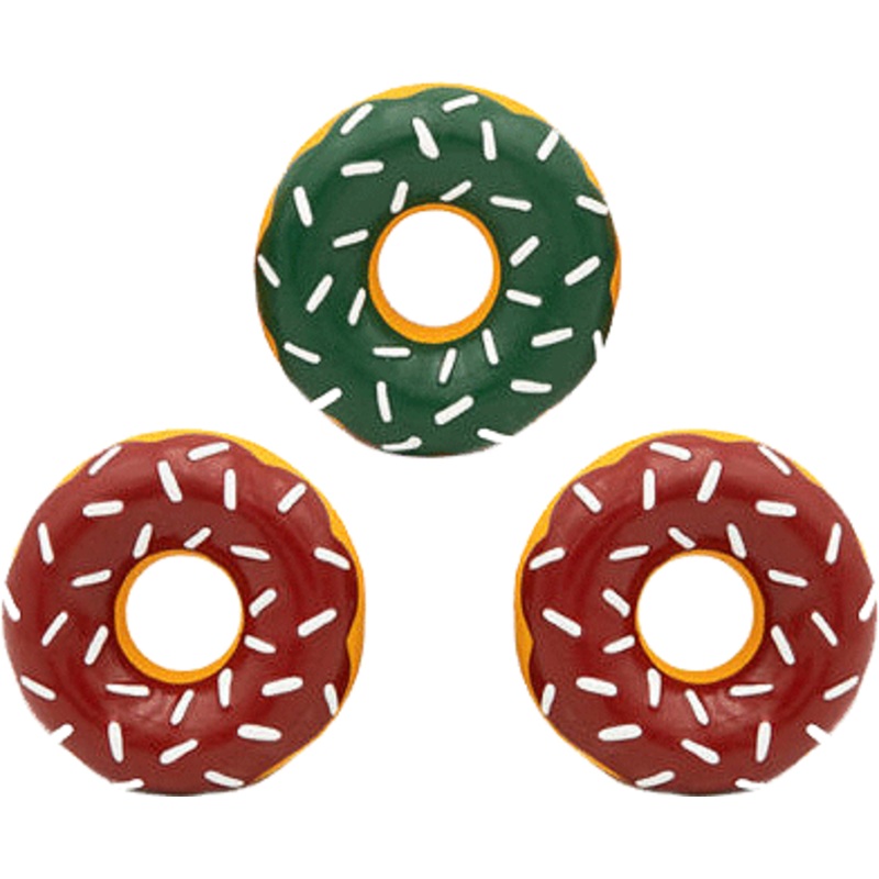 Zippy Paws Holiday Latex Mini Donutz 3 Pack