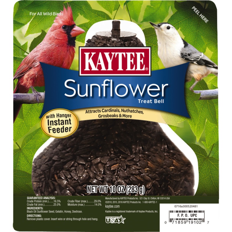Kaytee Sunflower Treat Bell 10 oz