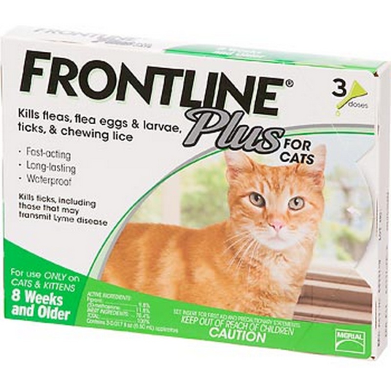 Frontline Plus for Cats (3 Month)