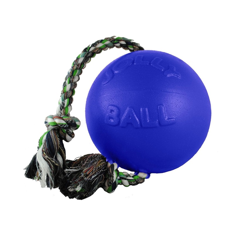 Jolly Pets Romp-N-Roll Toy Red – 4.5 Inch