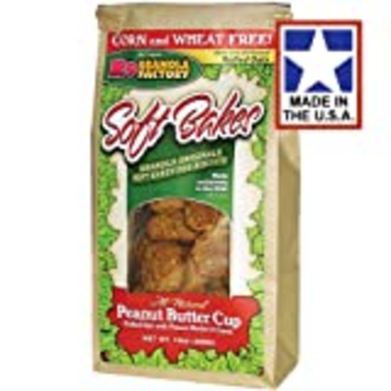 K9 Granola Factory Soft Bakes Peanut Butter Cup Dog Biscuit 12oz