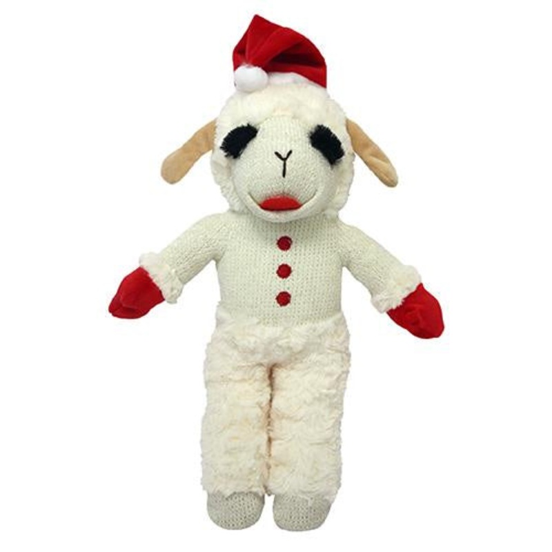 Multipet Lamb Chop With Santa Hat