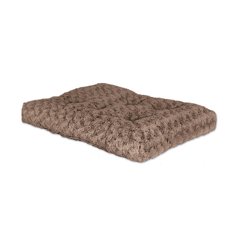 QuietTime Deluxe Ombre Pet Bed Swirl Taupe to Mocha Color 18 X 13 Inch