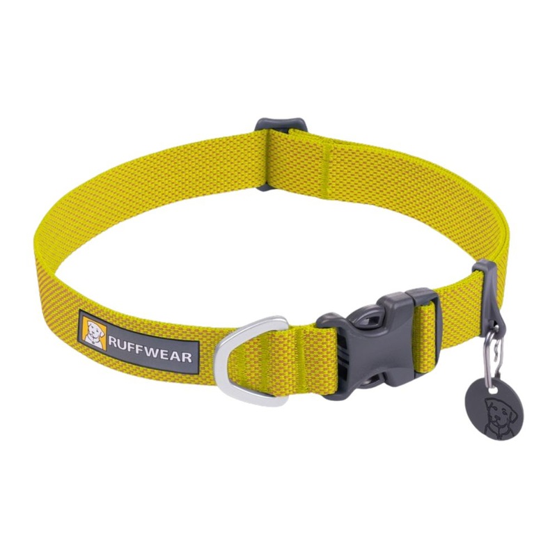 RuffWear Hi & Light Lightweight Dog Collar 20-26″ Lichen Green